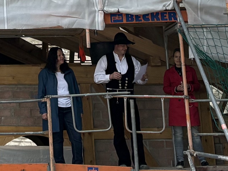 Richtfest Pavillon