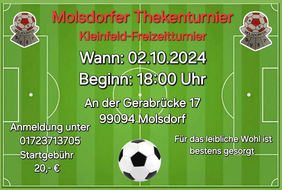 Molsdorfer Thekenturnier